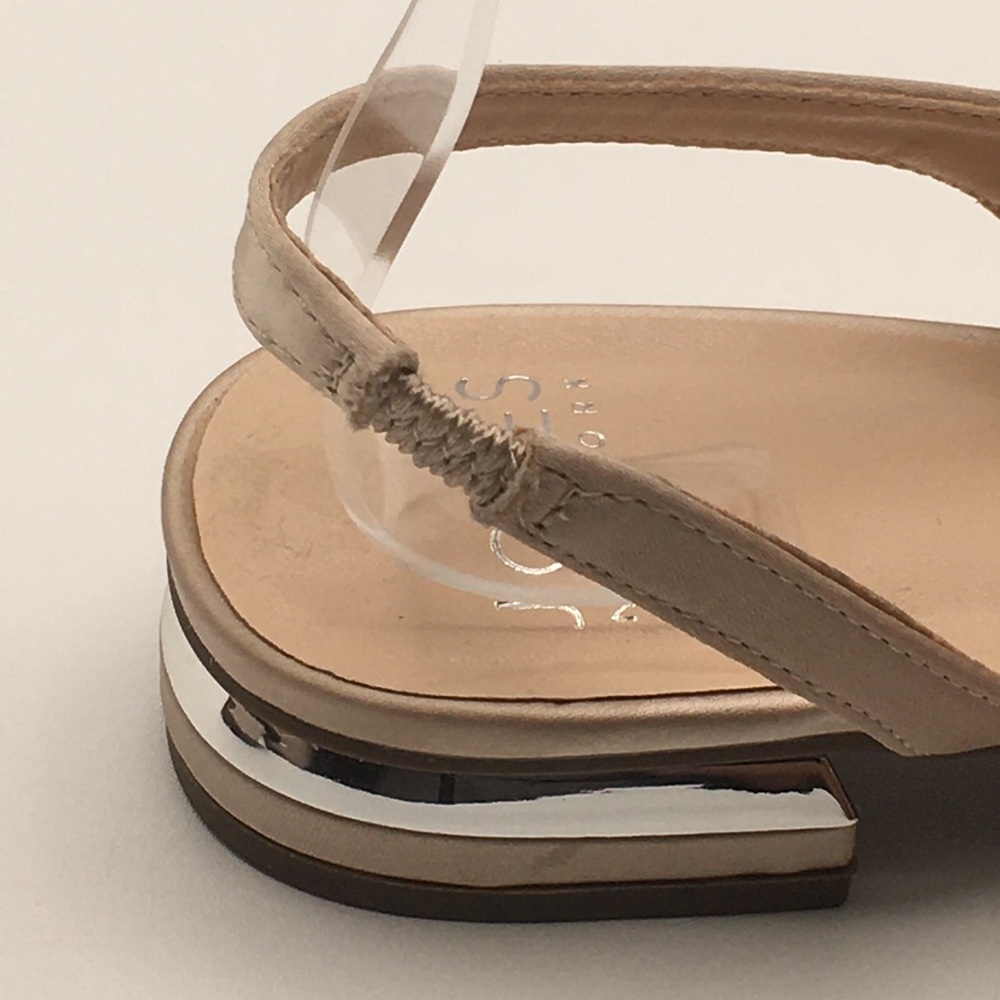 JONES NEW YORK Satin Bow Tie Slingback Flats (Quentina) - Picture 5 of 9